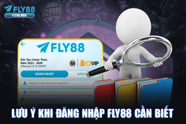 Lưu ý khi đăng nhập Fly88 cần biết