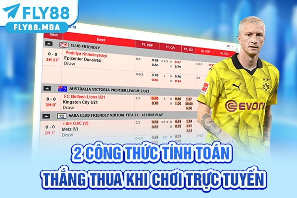2 công thức tính toán thắng thua khi chơi trực tuyến