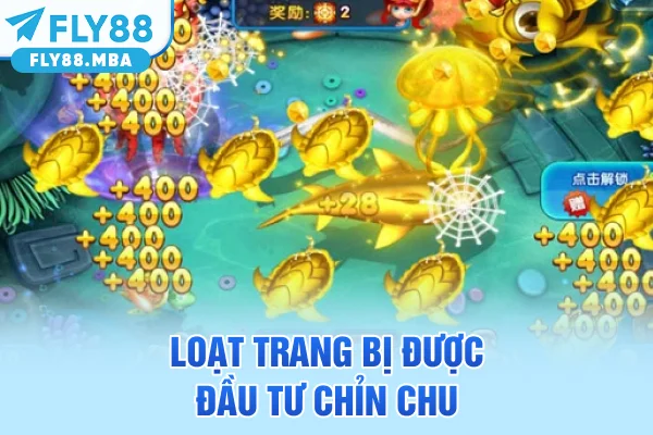 Loạt trang bị được đầu tư chỉn chu